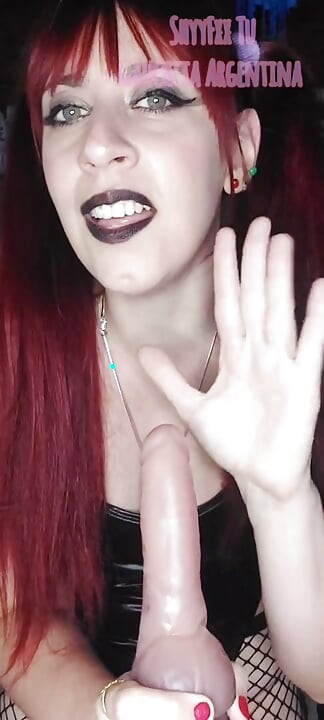 Shyyfxx Plays and Humiliates Her Cum Swallowing Pup - JOI Femdom CEI