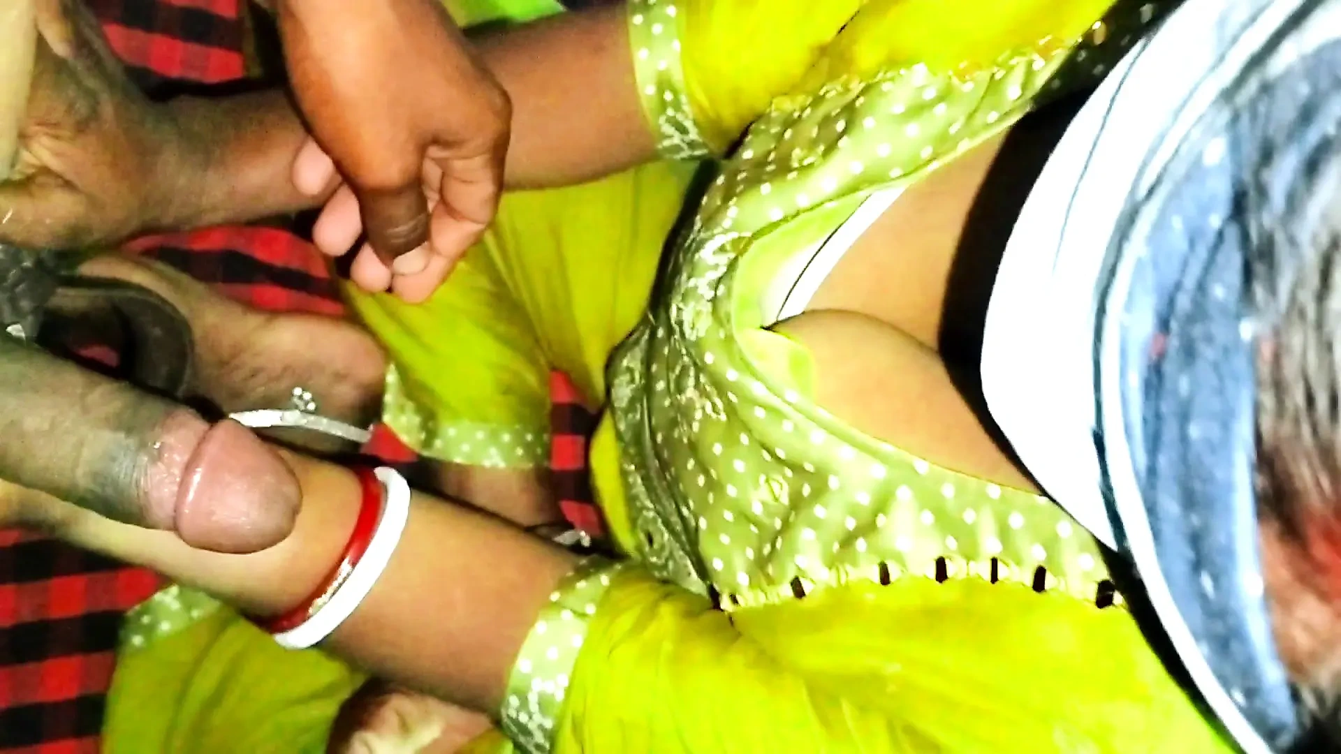 The sister-in-law called her brother-in-law and gave him oral sex in a desi style.