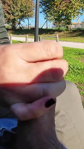 Unforgettable moment from "FLASHING my COCK in front a everyone in a PUBLIC PARK and my STEPDAUGHER HELPS me CUMSHOT - REAL"