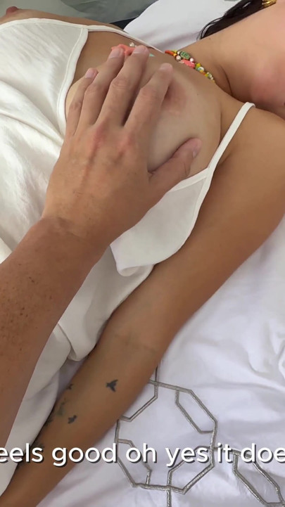 DON'T LOOK if you CUM FAST!  My BUSTY camping NEIGHBOR teasing me with her TIGHT HAIRY CREAMY PUSSY | Clip 1