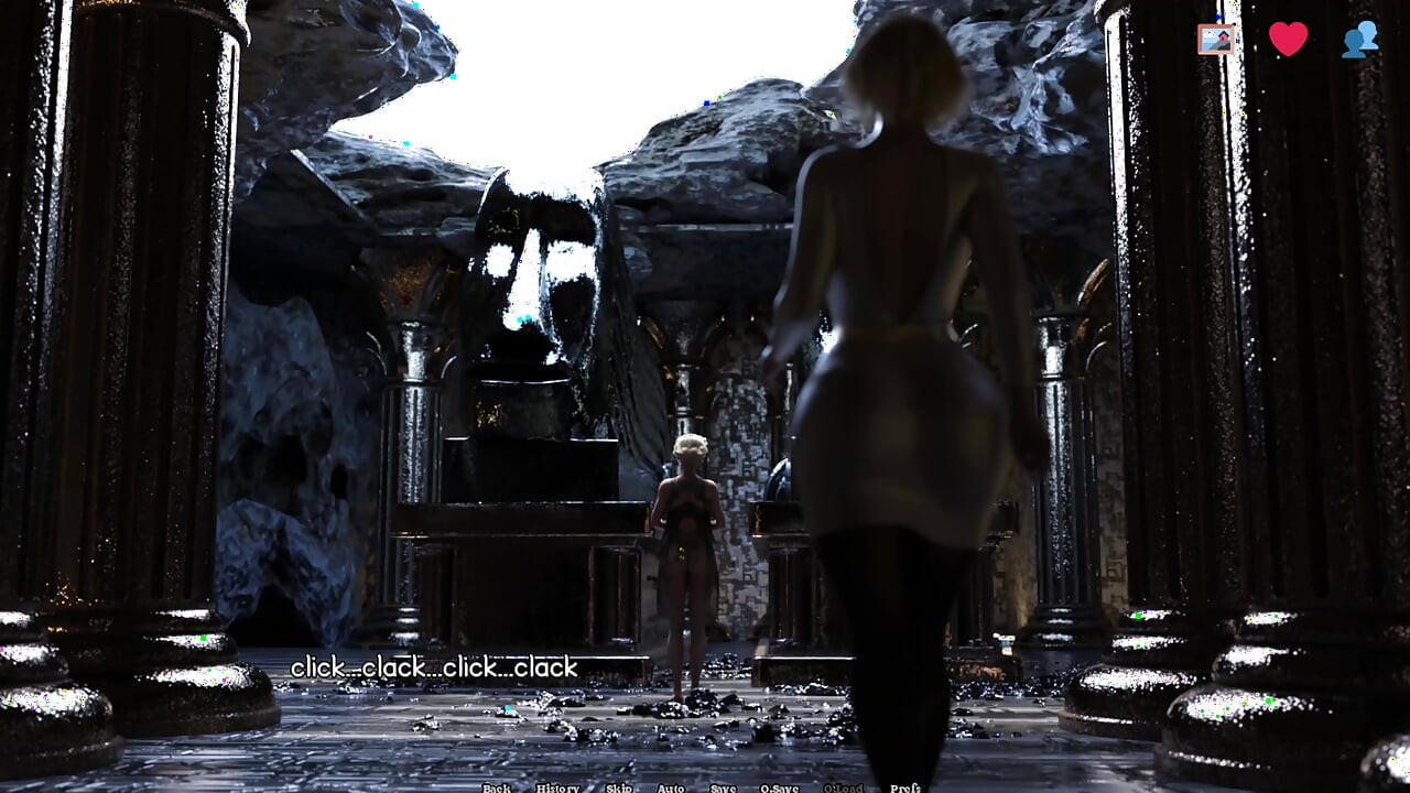 Goddes of Lust 1 Nina kan niet geloven wat er is gebeurd, ze kreeg een enorme lul
