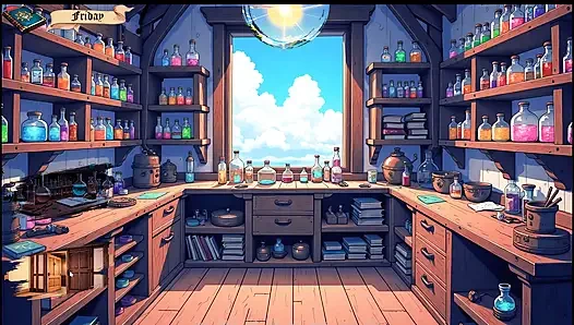 ArchAlchemy TABOO Hentai Game Ep.13 AWKWARD cleaning with my STEPMOM MAID !