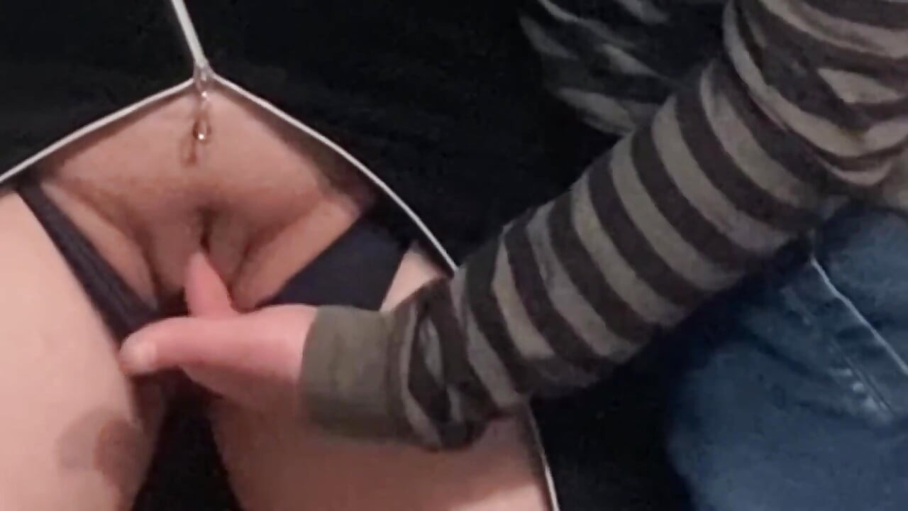 Omg!!! Stranger in Crowded Subway - Pussy Fingering