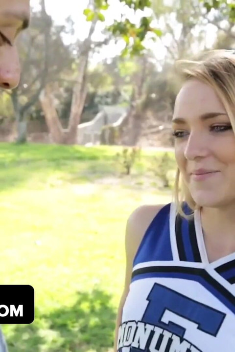 TeamSkeet - Petite Hot Blondie Gets Her Tight Twat Stuffed with Her Cheer Partners Monster Cock