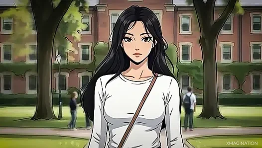 My mysterious hot senior in campus.