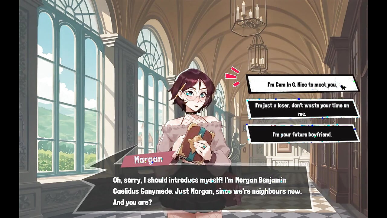 เกมเฮนไตสาวดุ้นสาวดุ้น Ep.1 สาวโกธิคน่ารักกําลังซ่อนควยเล็กใต้กระโปรงของเธอ!