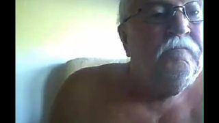 Abuelo show rápido en webcam