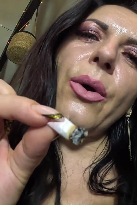 Smoking Domination POV - Leather, Dirty Talk & JOI with Cigarette Smoke