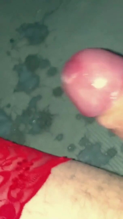 Unforgettable moment from "Crossdresser Thick Uncut Cock HUGE Cumshot - SlugsOfCumGuy"
