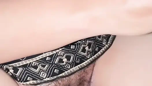 Fucking Stepaunt Anne's Hairy Pussy