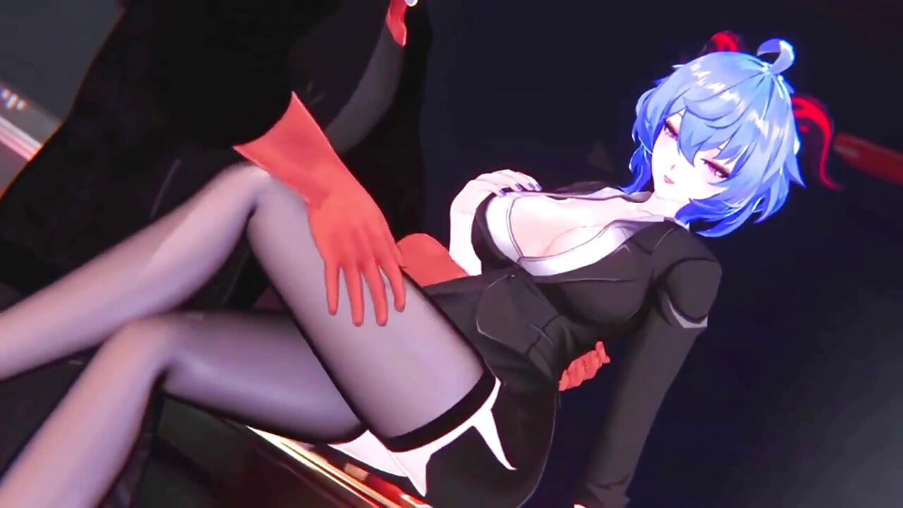 Genshin Impact - Ganyu Late Night Office Pleasure - 3D Hentai Animations
