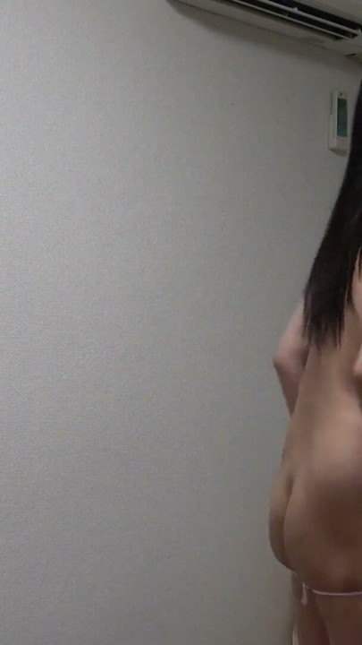 Glamorous Japanese girl lingerie and changing clothes | Clip 1