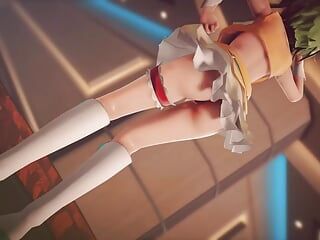 Mmd R-18 - chicas anime sexy bailando (clip 47)
