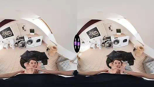 Elena Vedem's Naked Laundry Trick Gets Her Fucked Hard - TeenMegaWorld