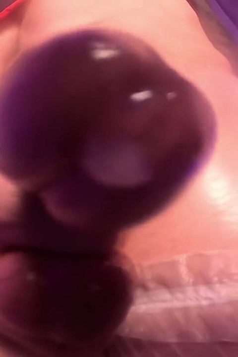 Your POV. Femboy Smearing His Fluids All Over Your Face