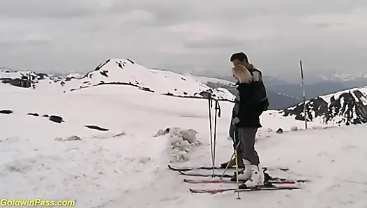 Analfick-therapie im schnee