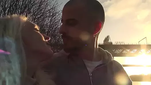 Licking Her Cunt! Horny Hot Blonde Teen Stepdaughter Loves to Fuck!