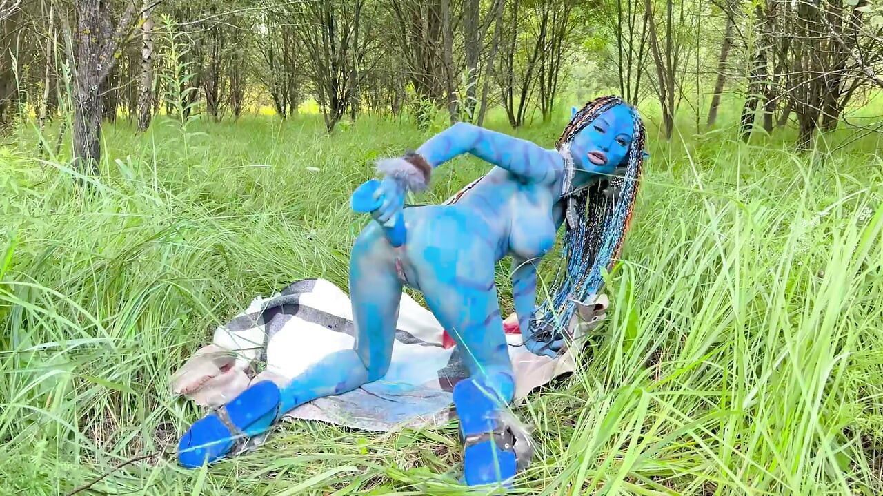 Avatar Monika Fox Big Prolapse, Hard Dildo Anal And Pussy Fuck, Squirt In Nature