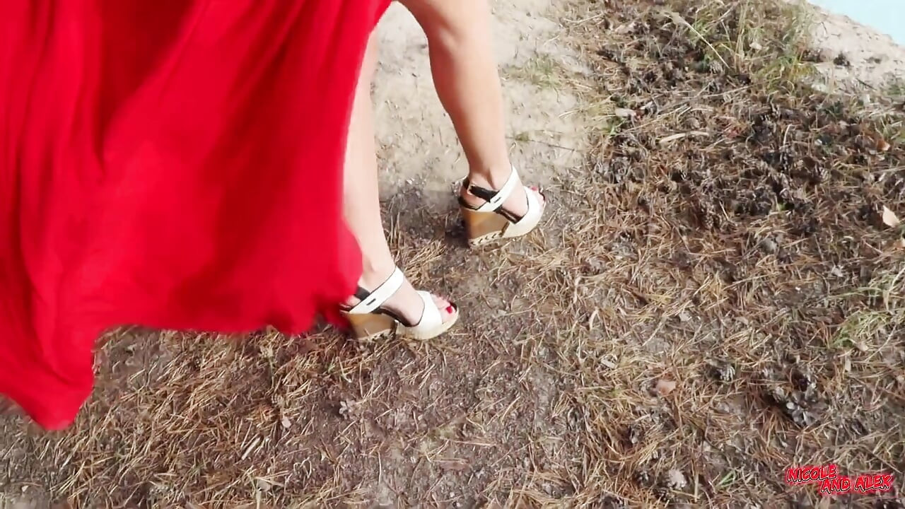 A Passerby Fucked Right by Sen. Knee in Nature. Public Fuck.