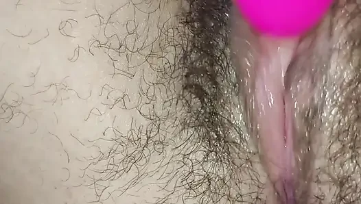 Wet Hairy Pussy Masturbating with Vibrator Close up Amateur Russian Model MILF Ginnagg
