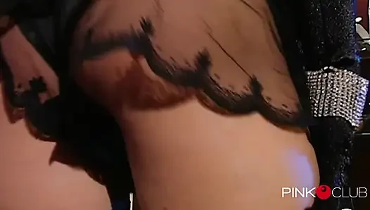 3 Cocks for This Blonde Slut