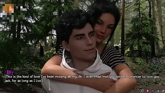 Pure love #2: Lily gave Jack a hand job and swallowed the cum