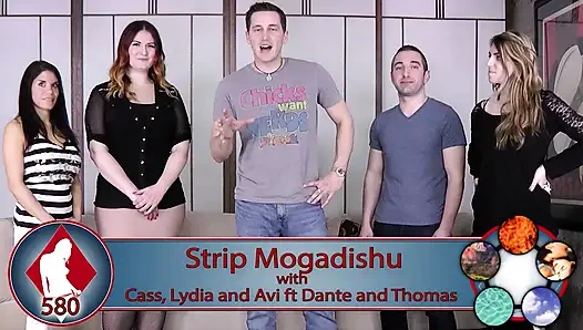 A Strip Mogadishu game turns to a wild double hole fucking