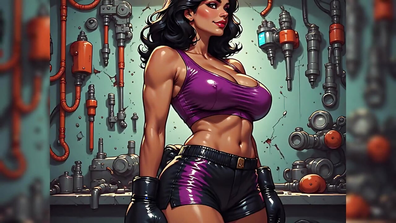 Sexy Women Boxercise Art