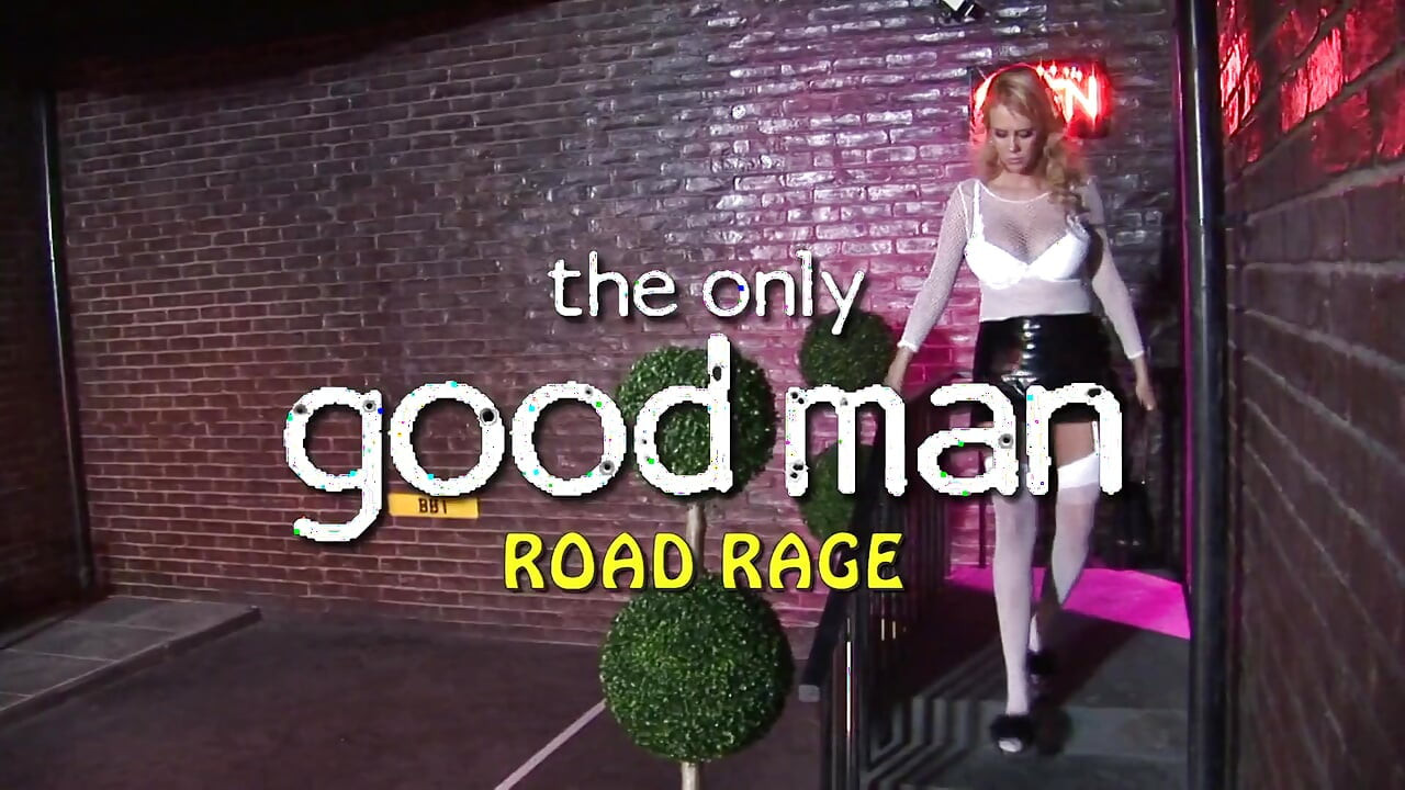 Sjåføren mister roen på slutty road hazard