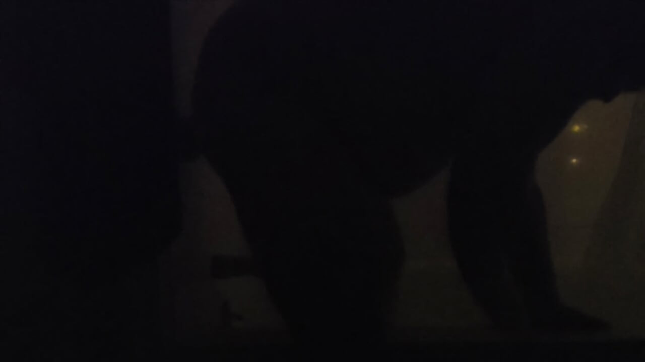 Some light night fun in the dark with my toy