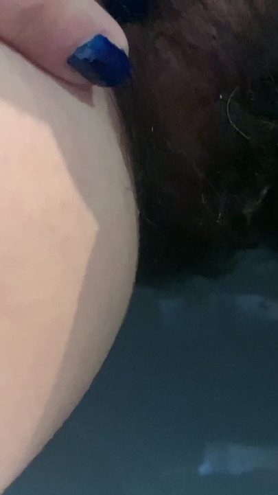 Another piss in light pantyhose with toilet paper to dry pussy | Clip 3