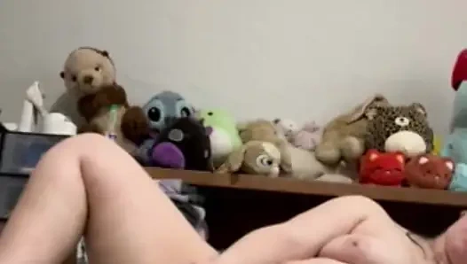 Gadis kampus menyetubuhi dirinya sendiri untukmu