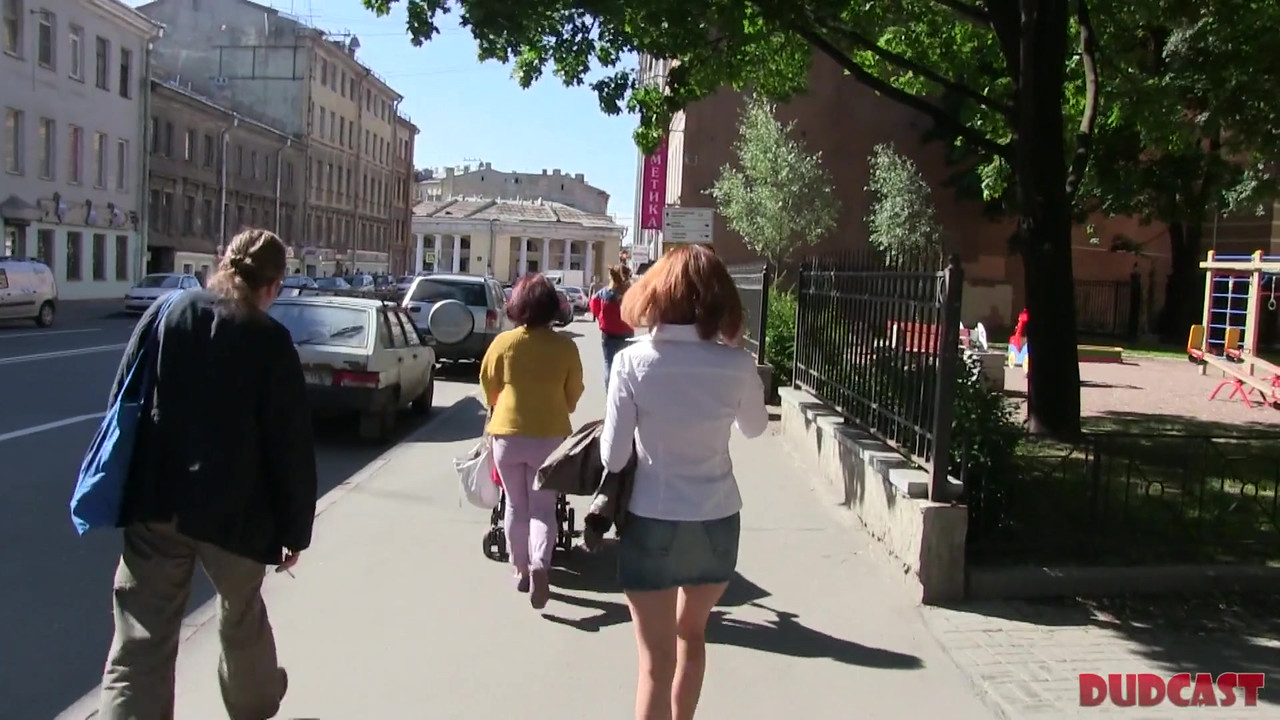 红发女郎在试镜时被操