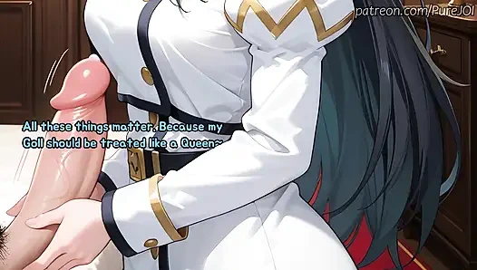 Pass 5 Brunhilde's challenges to become Goll's beloved (Sex JOI)