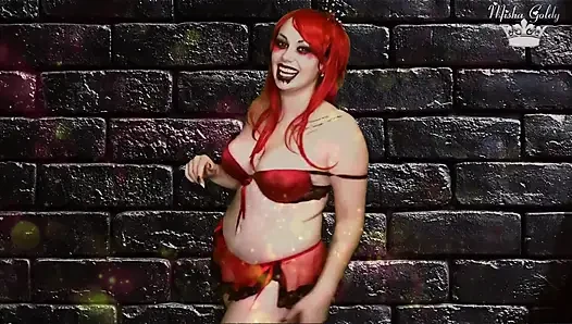 Kutukan dari demoness untuk tidak muncrat tidak pernah! Dapatkan orgasme terakhir Anda sekarang, jika Anda mau