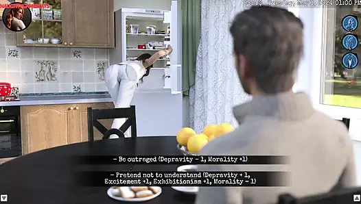 Istri yang super hot lagi asik masturbasi tanpa suaminya - batasan moralitas 01by novel-games