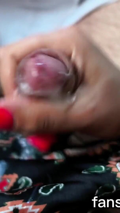 Public Car Handjob with Red Nails - He Cums Twice in Risky Parking Lot, Massive Cumshot Cleanup | Clip 3