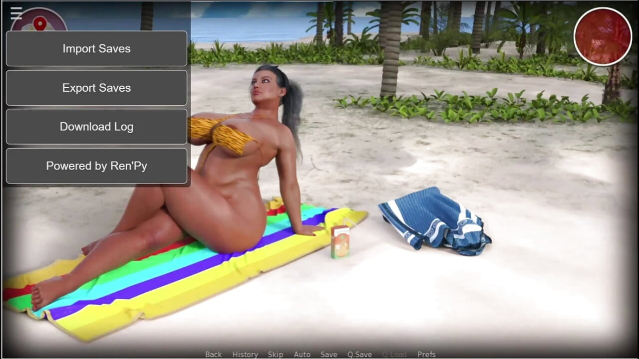 Fat Sluts On The Sun - Game Guy Fucks Milf On The Beach With Big Tits Girlfriend Swallows His Cum