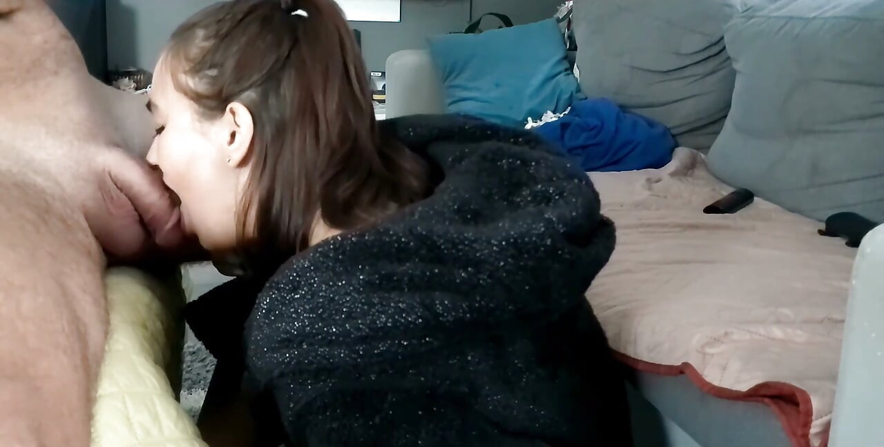 Morning Blowjob Sensual and Smoke While Sucking Dick