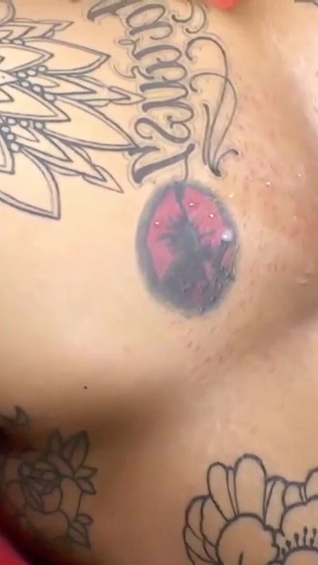 Key moment from "CREAMPIE GANGBANG BUKKAKE FOR GERMAN TATTOO MODEL BETH ADAMS"