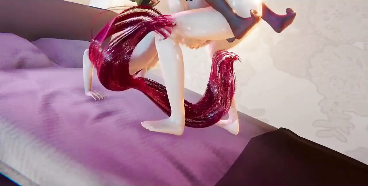 Hs spiel hentai - Rias Gremory wird in seinem Beedroom hart gefickt - japanische asiatische Manga Anime Cartoon Game Porno Video Animation
