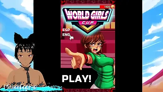 World Cup Girls - A FIFA world cup game and Mexico has challenged us and we might get a special blow job!