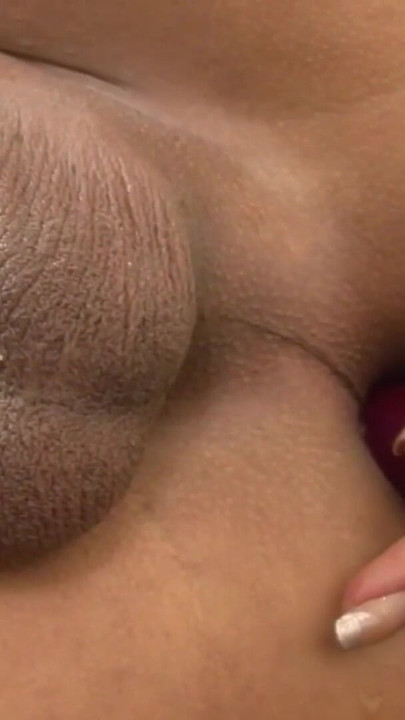 Stunning moment from "Hot secretary comes to my desk and shows me her cock while sticking a vibrator in her ass!"