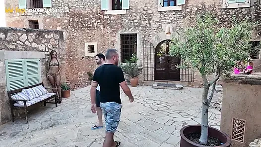 Mallorca film: açık havada sikiş