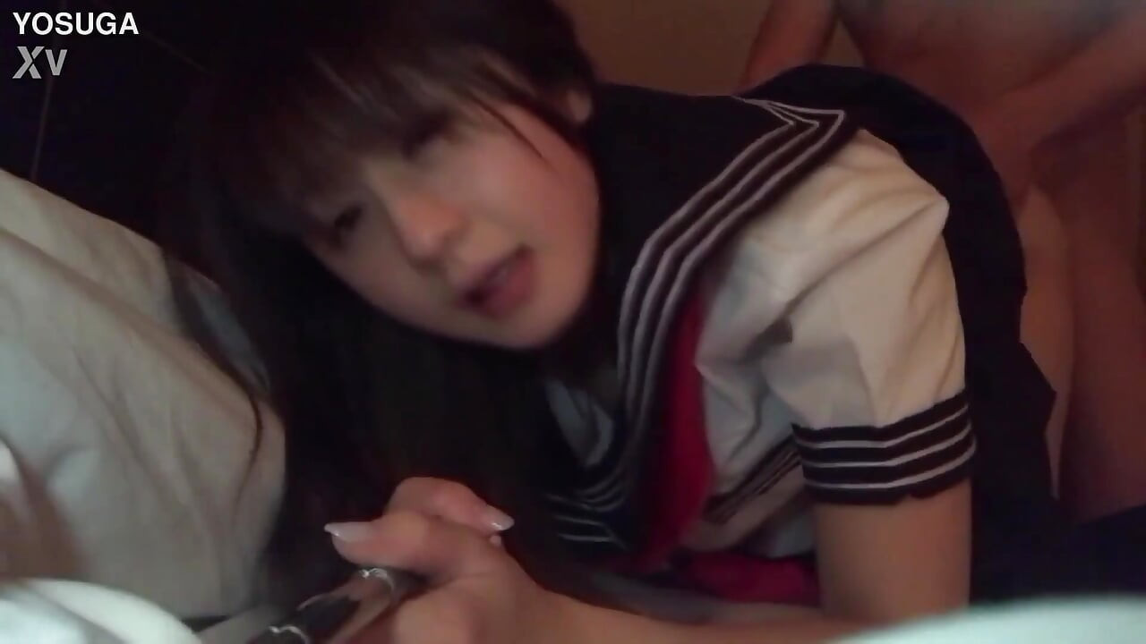 Japanese Student with Big Tits. This Is a Frame Shot Video Taken at the End of a Class. It Is a Very Precious Image