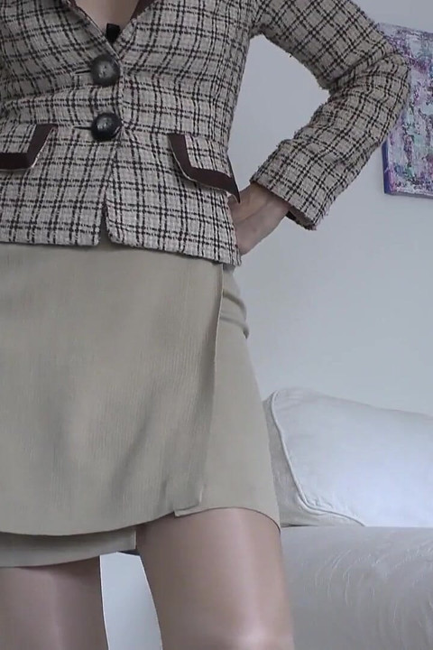 Because You’ve Been Such a Good Boy, Today You Get to Unload Your Cum Onto My Skirt-covered Ass, Lady Victoria Valente