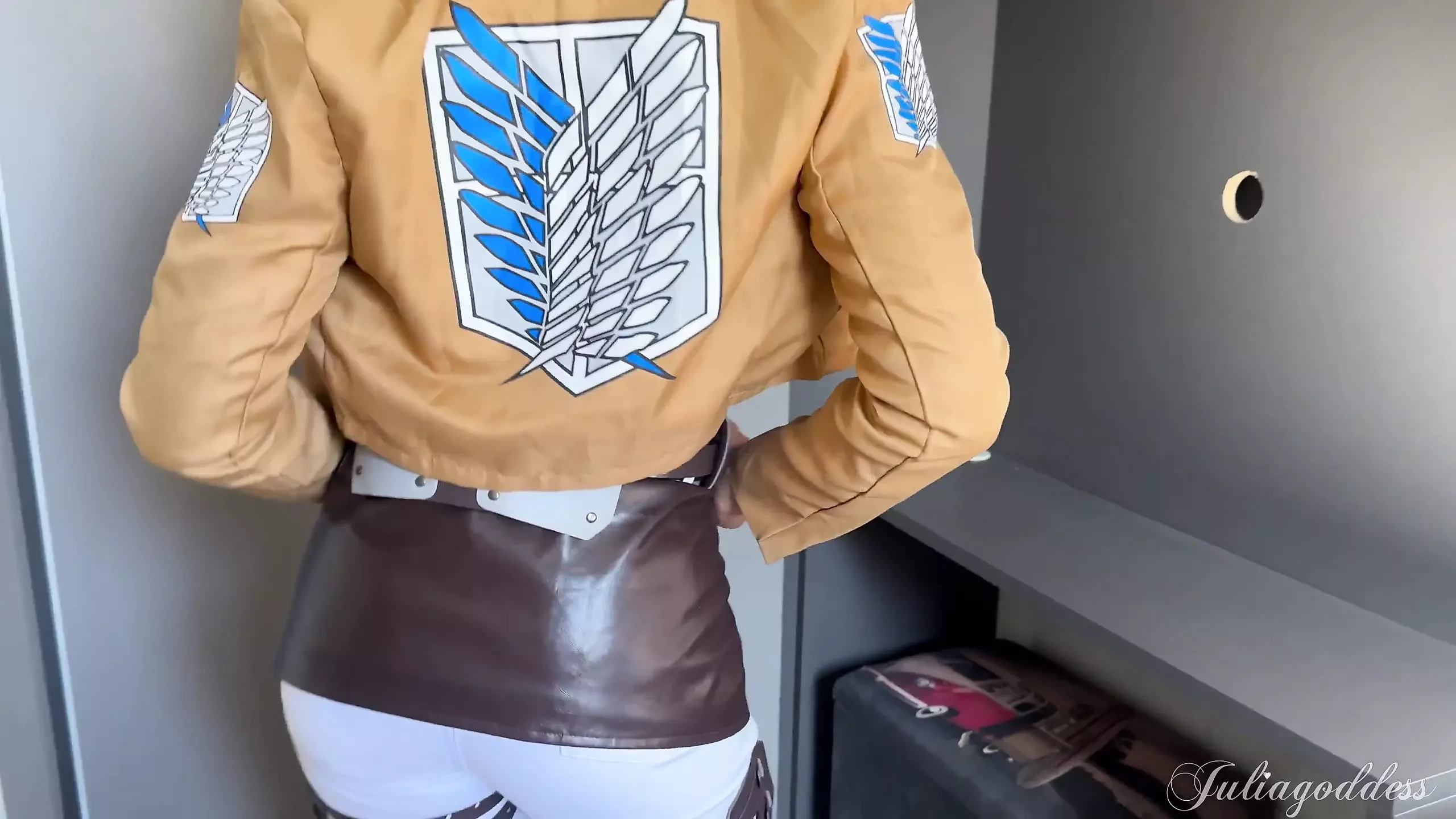Mikasa POV avsugning fantasi - långsam, våt &stygg