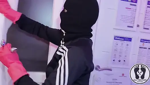 Perfekter arsch, latina im haus erwischt