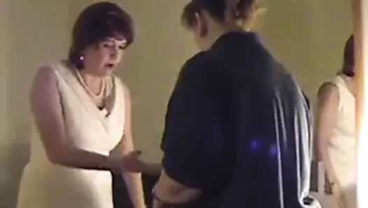 Mother spanks her two Step-Step Daughters