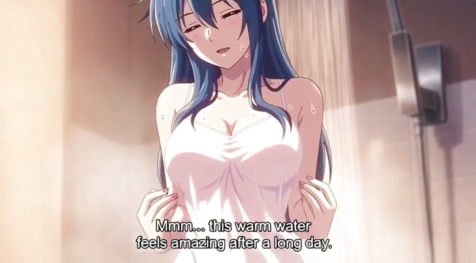 Stepbrother watch stepsister while she is taking shower 3D Anime